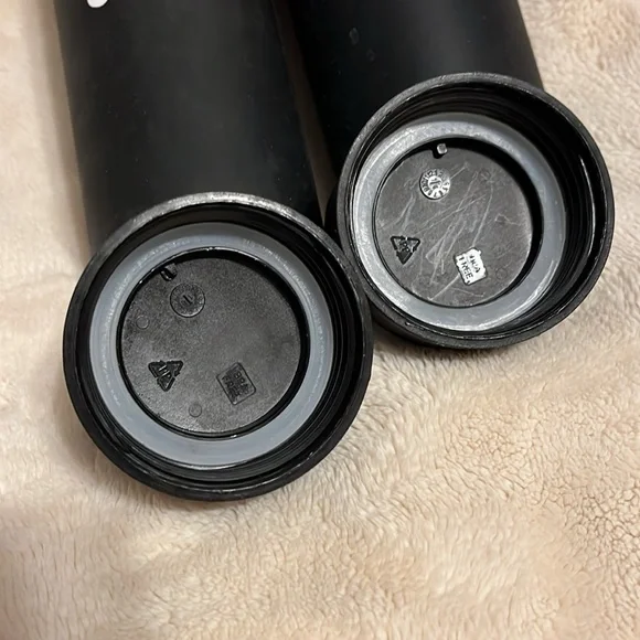 Peloton Glass Water Bottles with Rubberized Outer Shell - EUC - Picture 3 of 5